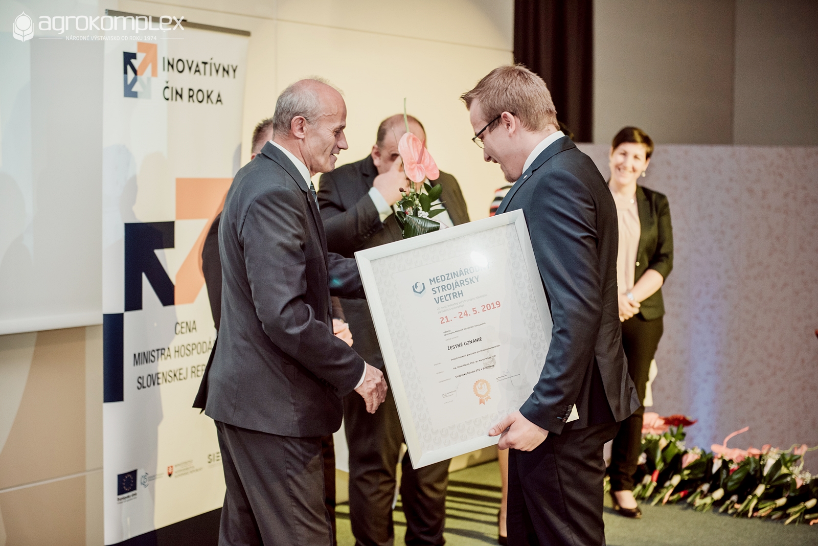 Čestné uznanie Medzinárodného strojárskeho veľtrhu 2019