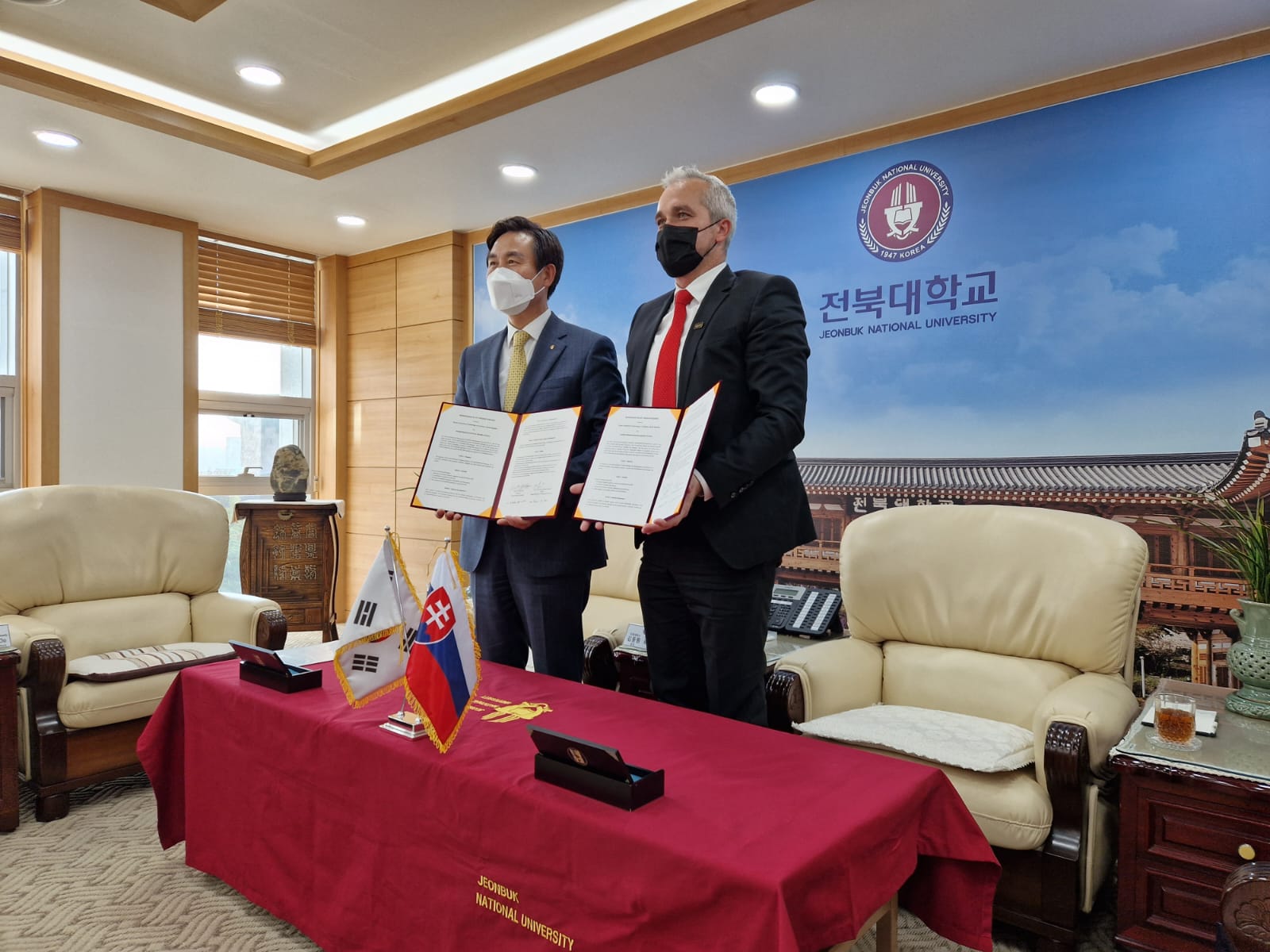 Memorandum s kórejskou Jeonbuk National University