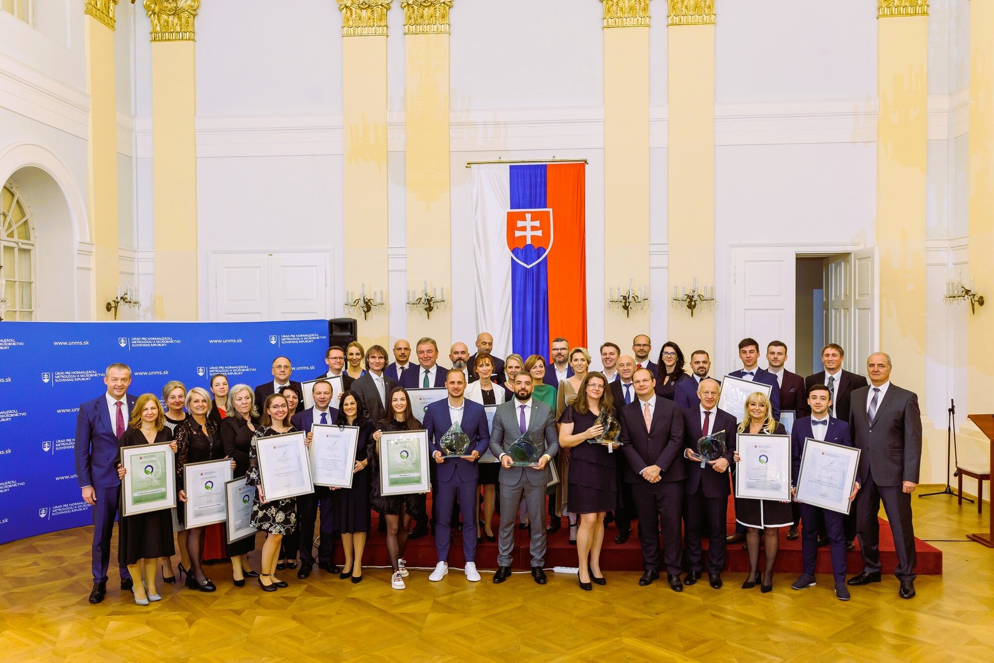 Národná cena SR za kvalitu a spoločenskú zodpovednosť 2023 v rukách strojárov na SjF STU v Bratislave