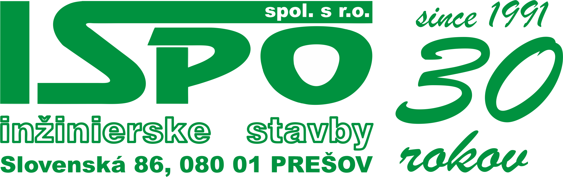 ISPO spol.  s.r.o., inžinierske stavby