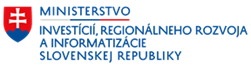 Ministerstvo investícií, regionálneho rozvoja a informatizácie Slovenskej republiky 